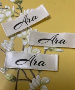 Mác Lụa, May Cổ Áo, Kích Thước 1x4